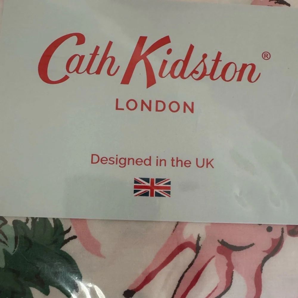 CATH KIDSON “ditsy deer”pink Christmas sheet set King size (I have Queen& full!)